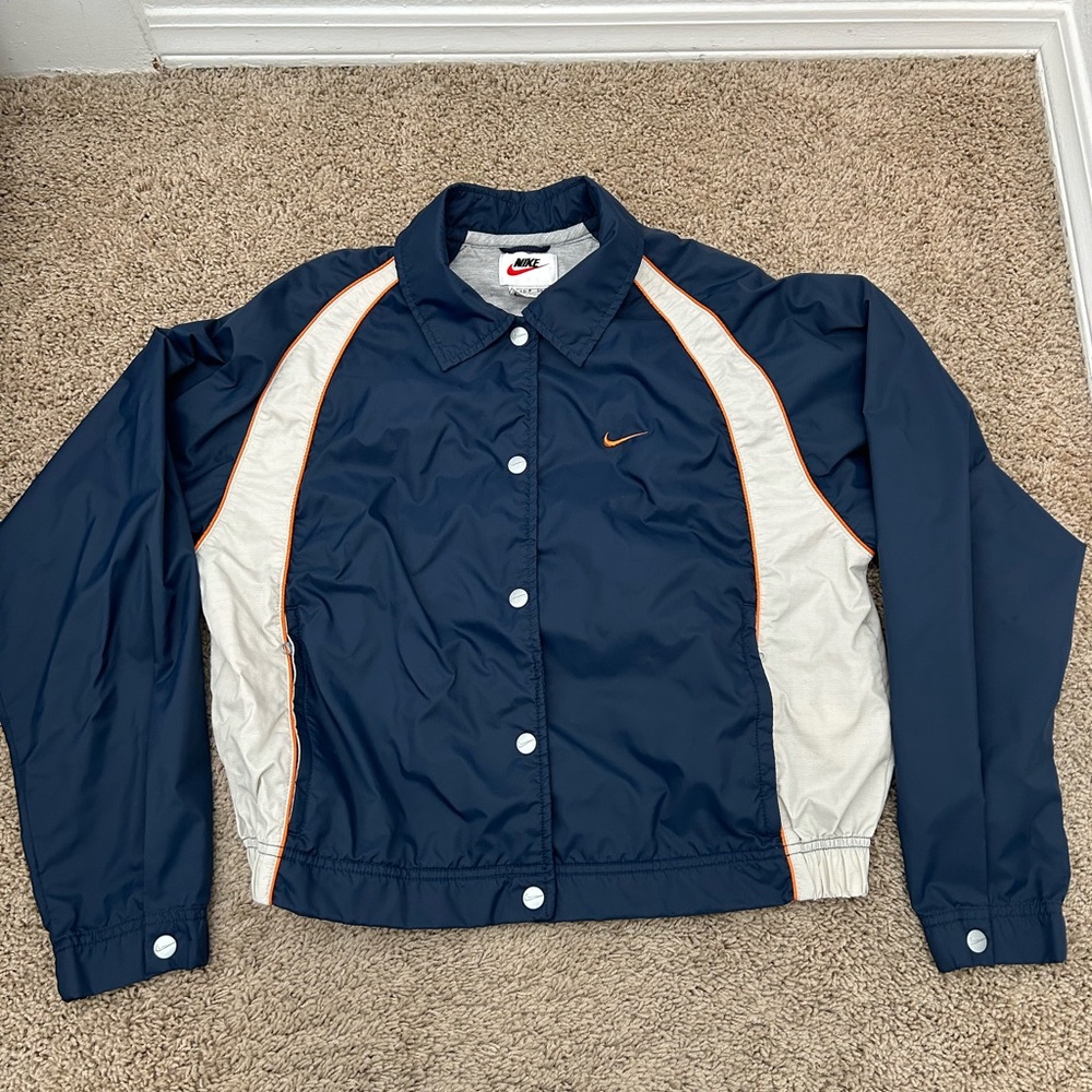 Vintage Kids Nike Windbreaker Button Down